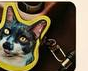 Custom Leather Carved Pet Portrait Keychain – Personalized Cat & Dog Memorial Gift