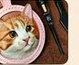 Custom Leather Carved Pet Portrait Keychain – Personalized Cat & Dog Memorial Gift