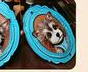 Custom Leather Carved Pet Portrait Keychain – Personalized Cat & Dog Memorial Gift