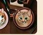 Custom Leather Carved Pet Portrait Keychain – Personalized Cat & Dog Memorial Gift
